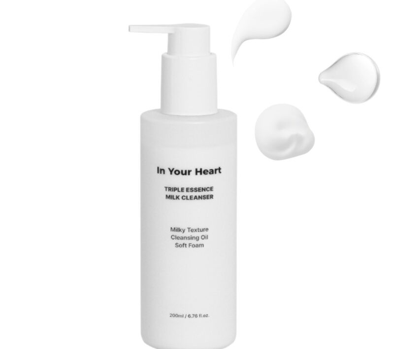 In Your Heart Triple Essence Milk Cleanser 200ml