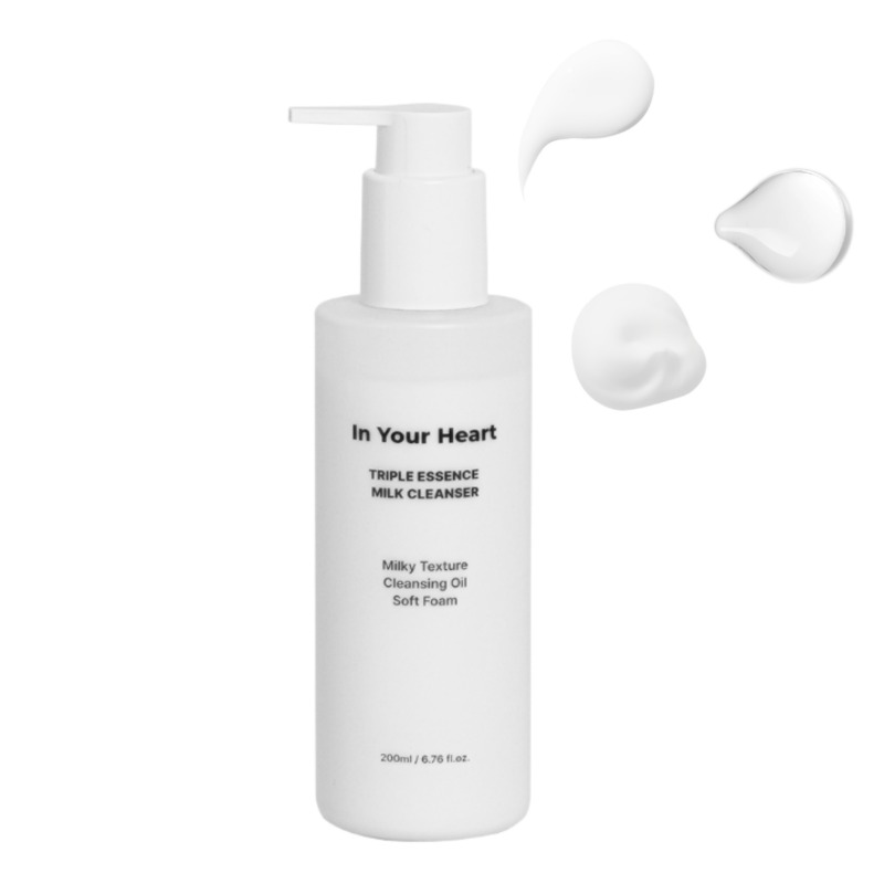 In Your Heart Triple Essence Milk Cleanser 200ml