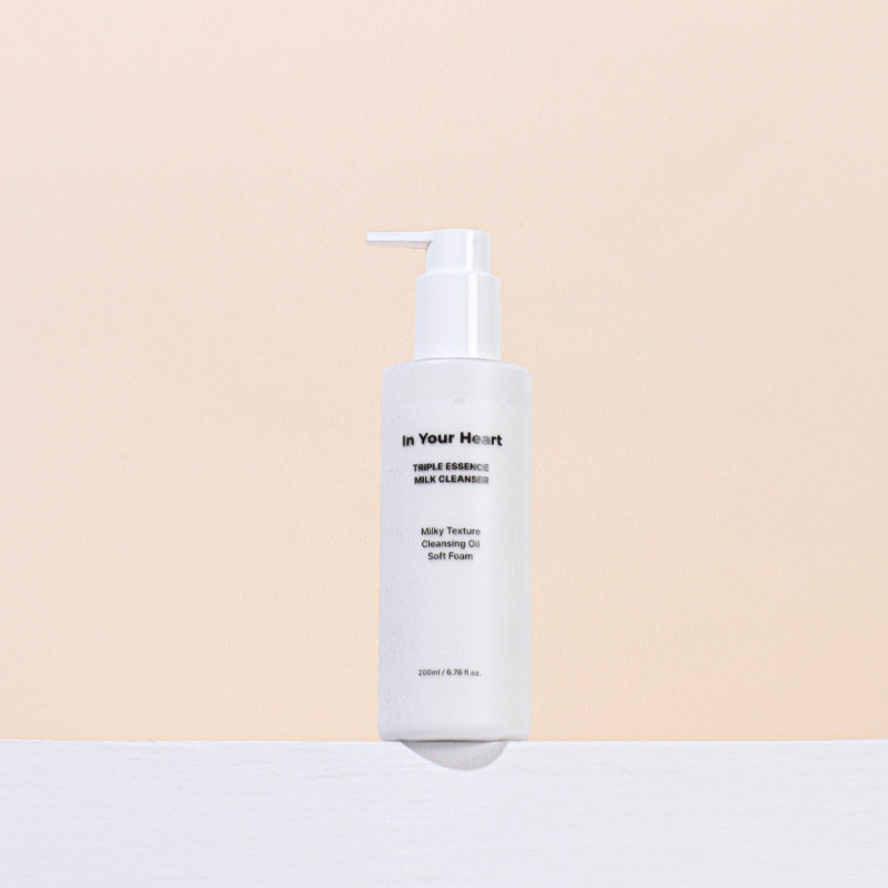 In Your Heart Triple Essence Milk Cleanser 200ml - Image 2